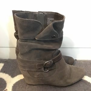 Hidden Wedge Boots